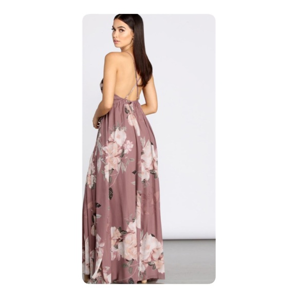 Lavender floral maxi - Picture 2 of 3